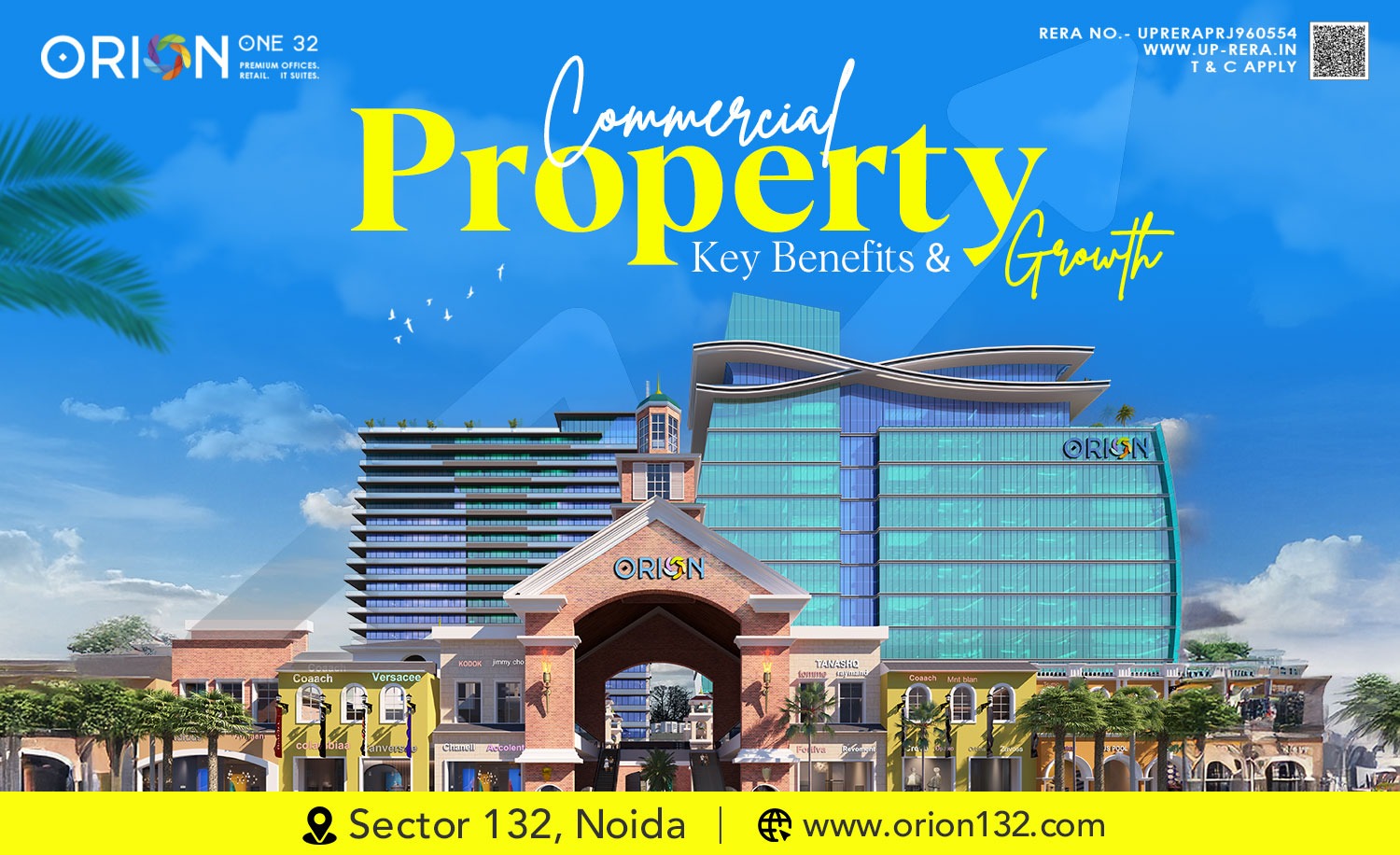 Commercial Property in Noida 132: Key Benefits & Growth