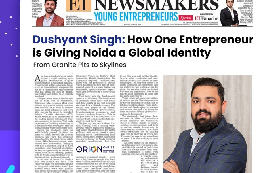 Dushyant Singh: Crafting a New Global Story for Noida
