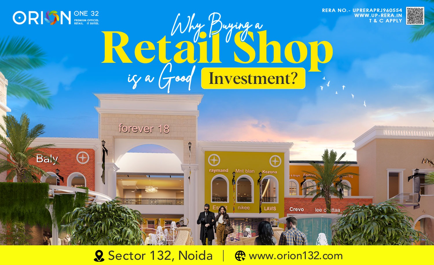 Why Buying A Retail Shop In Noida is a Good Investment?